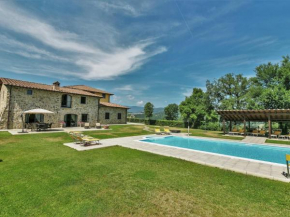 Luxury villa with pool and beautiful garden on an estate